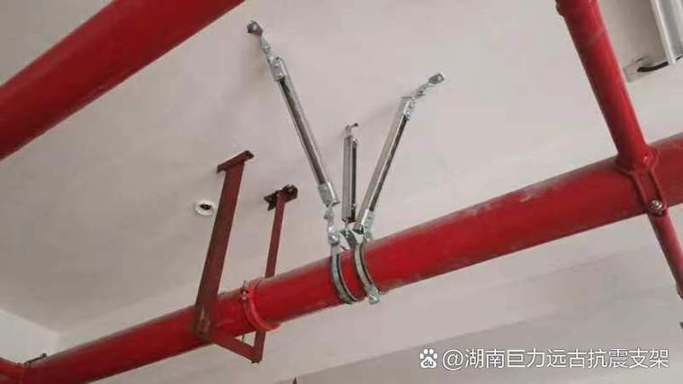 抗震支架安裝距離會因管徑,橋架規格,通風風管截面積和直徑的不同而有